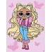 Картина за номерами L.O.L. Surprise! Tweens Olivia Flutter 30х40 Ідейка (KHO6286)