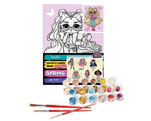 Картина за номерами L.O.L. Surprise! Tweens Olivia Flutter 30х40 Ідейка (KHO6286)