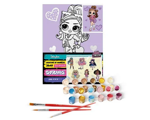 Картина за номерами L.O.L. Surprise! Tweens Fancy Gurl 30х40 Ідейка (KHO6284)