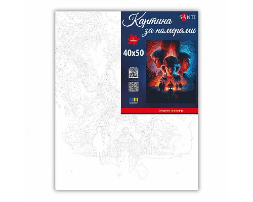 Картина за номерами Дивні Дива Stranger Things 5 сезон 40*50 см (955783)