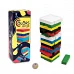 Настільна гра Strateg Дженга Colors Jenga 48 брусків (30717)