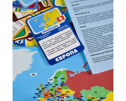 Настільна гра Strateg Країни світу (30952)