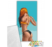 Картина за номерами Літня спокуса  40х80 см Art Craft (10124-AC)