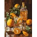 Картина за номерами Апельсиновий вечір art_selena_ua 30х40 Ідейка (KHO5754)