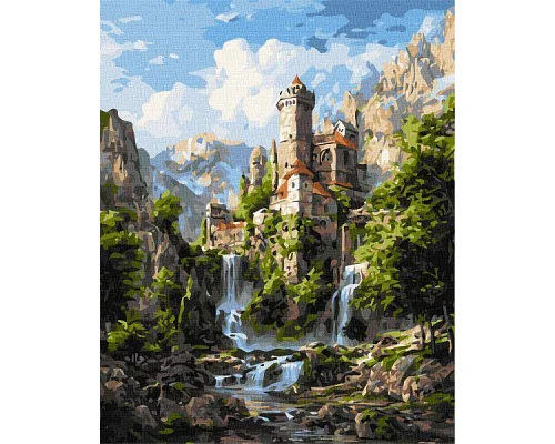 Картина по номерам Тайны скал art_selena_ua 40х50 Идейка (KHO6433)