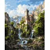 Картина по номерам Тайны скал art_selena_ua 40х50 Идейка (KHO6433)