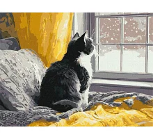 Картина за номерами Мелодія тихого дня art_selena_ua 30х40 Ідейка (KHO6865)