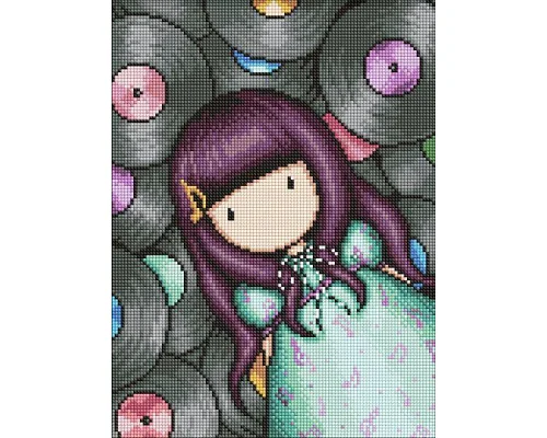 Алмазна мозаїка Gorjuss. Vinyl Dreams 30х40 Ідейка (AMO20101)