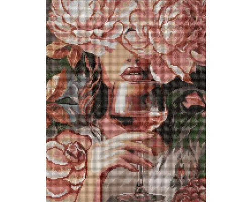 Алмазна мозаїка Портрет елегантності art_selena_ua 40х50 Ідейка (AMO20114)