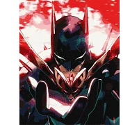 Картина по номерам Batman: Темный Рыцарь с красками металлик Warner Bros 40х50 Идейка (KHO8718)