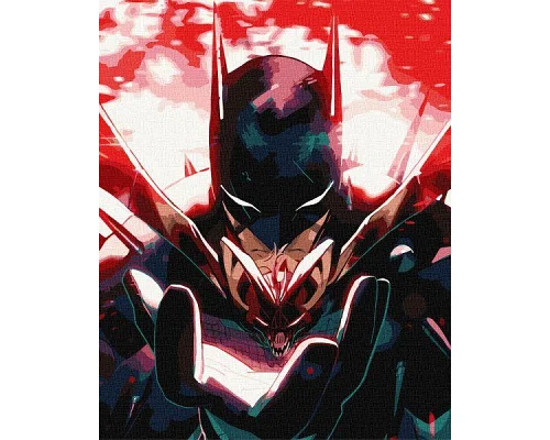 Картина за номерами Batman: Темний Лицар з фарбами металік Warner Bros 40х50 Ідейка (KHO8718)
