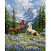 Картина за номерами Вільна пара у лісі art_selena_ua 40х50 Ідейка (KHO6866)