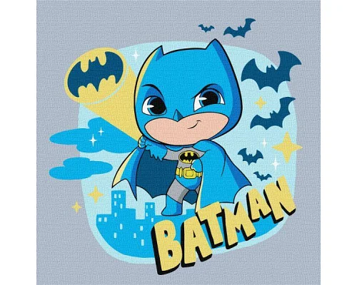 Картина за номерами Batman: Герой темряви Warner Bros 25х25 Ідейка (KHO1342)
