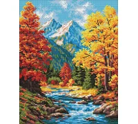 Алмазна мозаїка Осінній подих лісу art_selena_ua 40х50 Ідейка (AMO8362)
