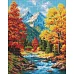 Алмазна мозаїка Осінній подих лісу art_selena_ua 40х50 Ідейка (AMO8362)