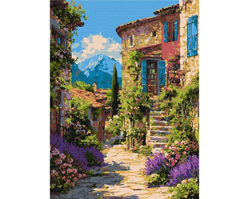 Картина по номерам Каменная тишина art_selena_ua 30х40 Идейка (KHO6440)