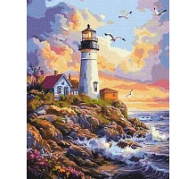 Картина по номерам Приморское спокойствие art_selena_ua 40х50 Идейка (KHO6434)