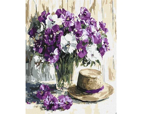 Картина за номерами Квітковий натюрморт art_selena_ua 40х50 Ідейка (KHO5735)