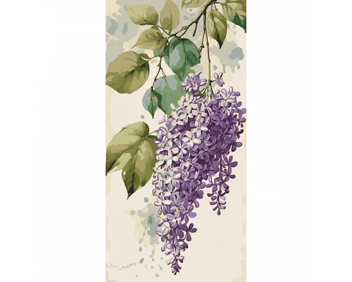 Картина за номерами Бузковий шепіт 40х80см Art Craft (13162-AC)
