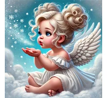 Алмазна мозаїка На хмаринці 20*20см Dreamtoys (S10312)