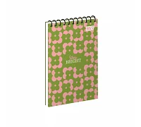 Зошит для записів Yes Stay bright flower одинарна спіраль А6/80 аркушів (152340)