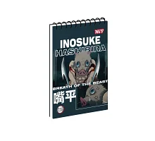 Тетрадь для записей Yes Demon Slayer Inosuke одинарная спираль А6/80 листов (152470)