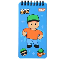 Блокнот Yes Stumble Guys 80x160 60 аркушів клітинка (152209)