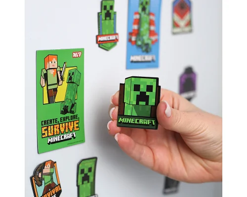 Магніти фігурні Yes Minecraft, 3 шт 3 (708544)
