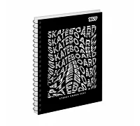 Зошит для записів Yes Skate life одинарна спіраль А5/80 аркушів (152441)