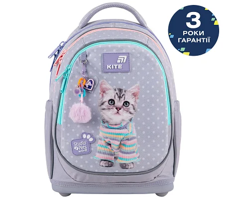 Рюкзак школьный Kite Education Studio Pets спинка 36 см (SP26-724S)