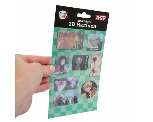 Набір наліпок 2D Yes Demon Slayer (708526)