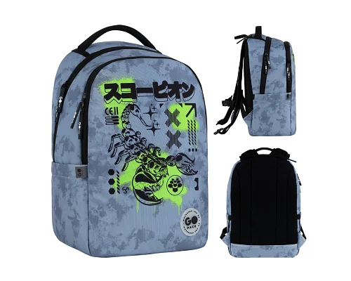 Рюкзак шкільний GoPack Teens спинка 41 см (GO26-135M-5)
