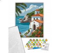 Картина за номерами Будинок на узбережжі 11072-АС 40х50 см Art Craft (11072-AC)