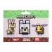 Магніти фігурні Yes Minecraft.Spring, 3 шт 1 (708545)