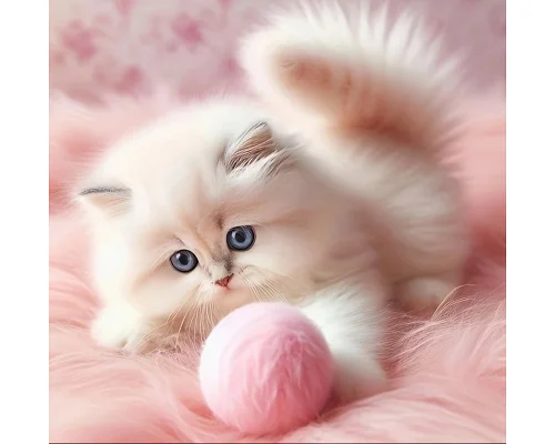 Алмазна мозаїка Рожева хмаринка 20*20см Dreamtoys (S10250)