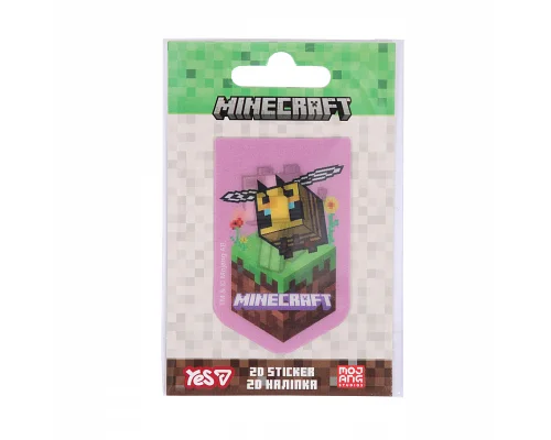 Наліпка 2D Yes Minecraft Spring Bee (708513)