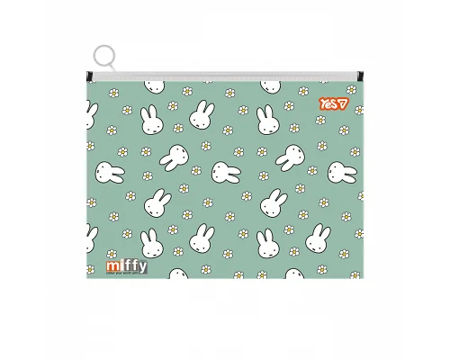 Папка-конверт Miffy А4 на молнии YES (492412)