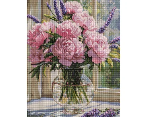 Алмазна мозаїка Нюдова ніжність у вазі art_selena_ua 40х50 Ідейка (AMO8361)