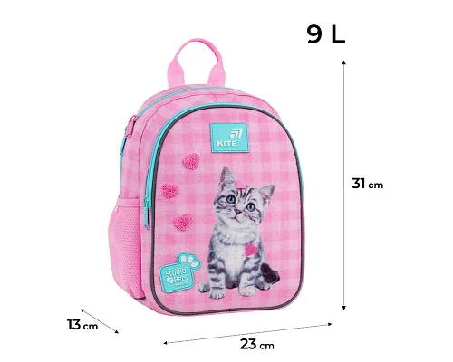 Рюкзак дитячий Kite Kids Studio Pets спинка 31 см (SP26-2735XS)