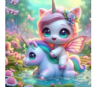 Алмазна мозаїка Магія дружби 20*20см Dreamtoys (S10363)