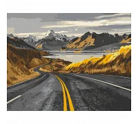 Картина за номерами Дорога в горах 40х50 см Art Craft (11016-AC)