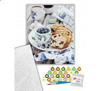 Картина за номерами Чорниця на сніданок 40х50 см Art Craft (504007-NC)