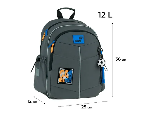 Рюкзак шкільний Kite Education Game on спинка 36 см (K26-771S-4)