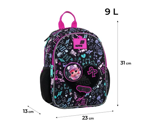 Рюкзак дитячий Kite Kids LOL спинка 31 см (LO26-2735XS)