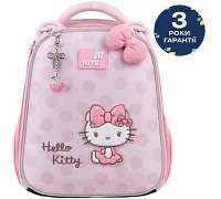Рюкзак школьный каркасний Kite Education Hello Kitty спинка 36 см (HK26-555S-2)