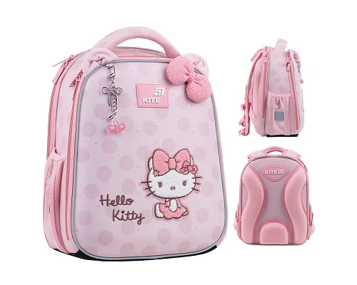 Рюкзак школьный каркасний Kite Education Hello Kitty спинка 36 см (HK26-555S-2)