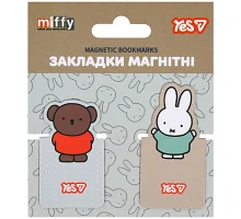 Закладки магнітні Yes Miffy 2 шт висікання (708836)