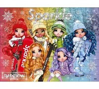 Пазли Rainbow High Winter Break, 100 елементів 30х40 Ідейка (LP100-002)