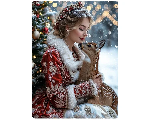 Алмазна мозаїка Різдвяна Муза 30*40см в Dreamtoys (S20354)