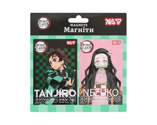 Магніти Yes Demon Slayer 6х9 см 2 шт 2 (708560)